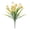 Yellow White, variant on PPKVUFD 1 Bundles Artificial Daffodils Flowers Narcissus Faux Spring Flowers Fake Silk Daffodil Flower Arrangement for Wedding Bridle Bouquet Indoor Outdoor Home Wedding Decor