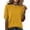 Ginger, variant on CIENVNSTG Short Sleeve Tops for Women Knit Crew Neck Solid Color Basic T Shirts Loose Fit Soft Breathable Lightweight Casual Dressy Blouses for Summer Work Daily Wear Coffee XL