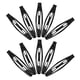 thumbnail image 2 of 10pcs pinzas para el cabello negras niños lindo diseño pasadores niñas broches de metal broche de presión, 2 of 6