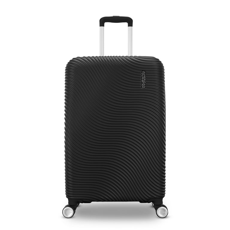 American Tourister Color Waves Medium Checked Suitcase with