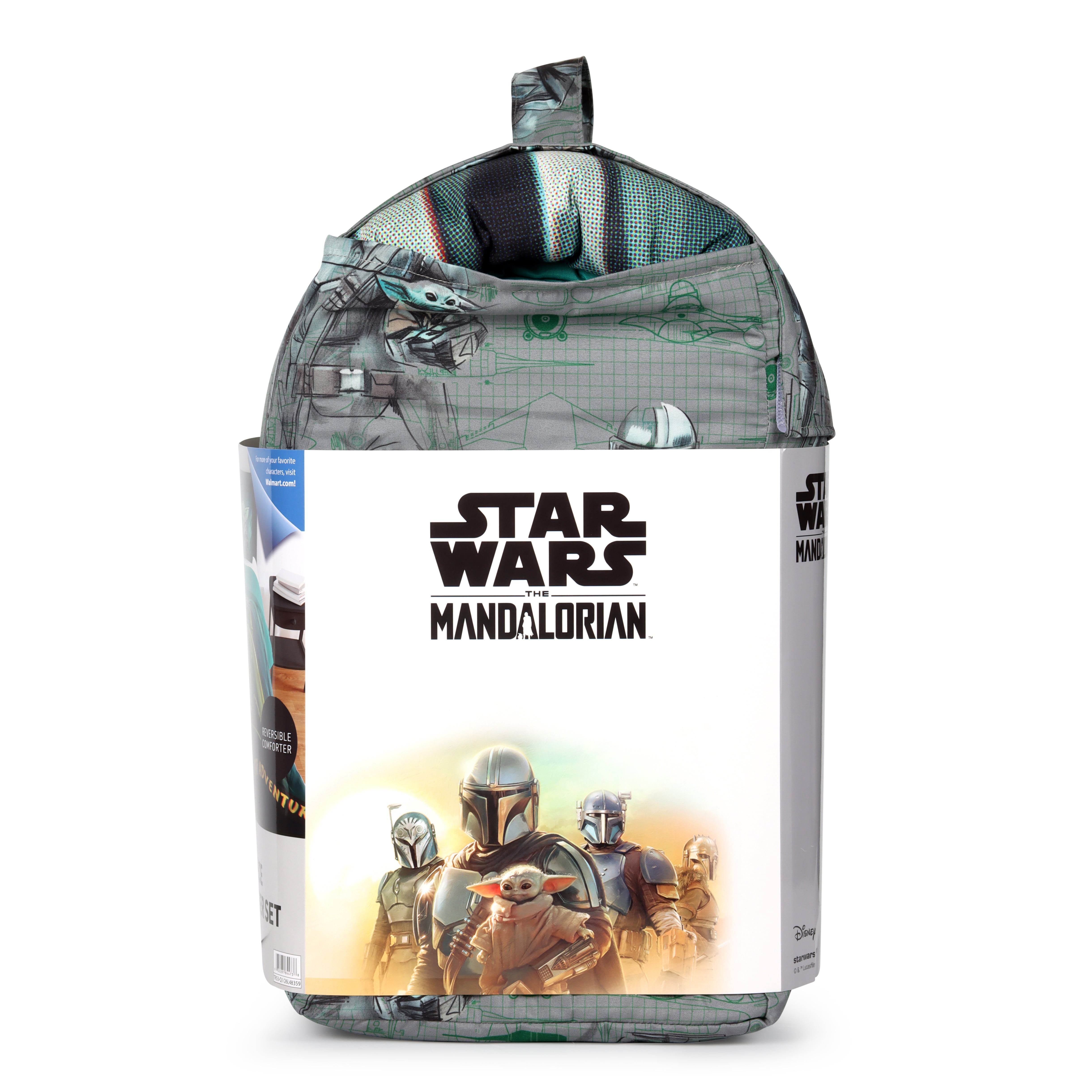 Mandalorian Ensemble douillette et taies d’oreiller pour lit queen