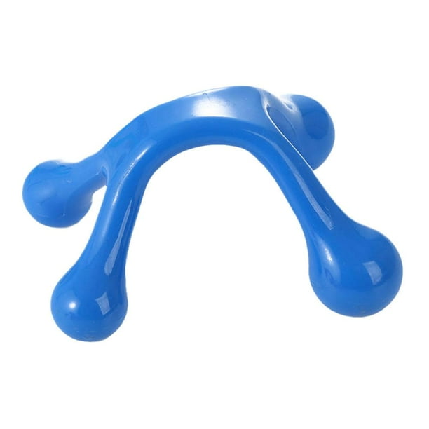 Ruifaya Masajeador de mano para espalda, tejido profundo, cuello, herramienta suave para espalda D6