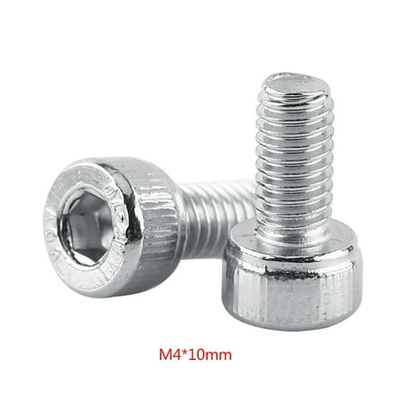 

Hex Socket Cap Head Screws Assortment Set Stainless Steel (M4*10 50pcs)