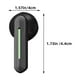 thumbnail image 2 of 1 juego de auriculares inalámbricos, auriculares portátiles, auriculares inalámbricos, auriculares para hacer ejercicio, 2 of 7