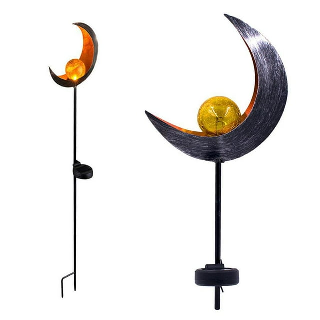 stanreset LED Solar Lights 5 Style Retro Solar Simulate Flame Lawn Lamp for Walkway Patio Path Garden XL