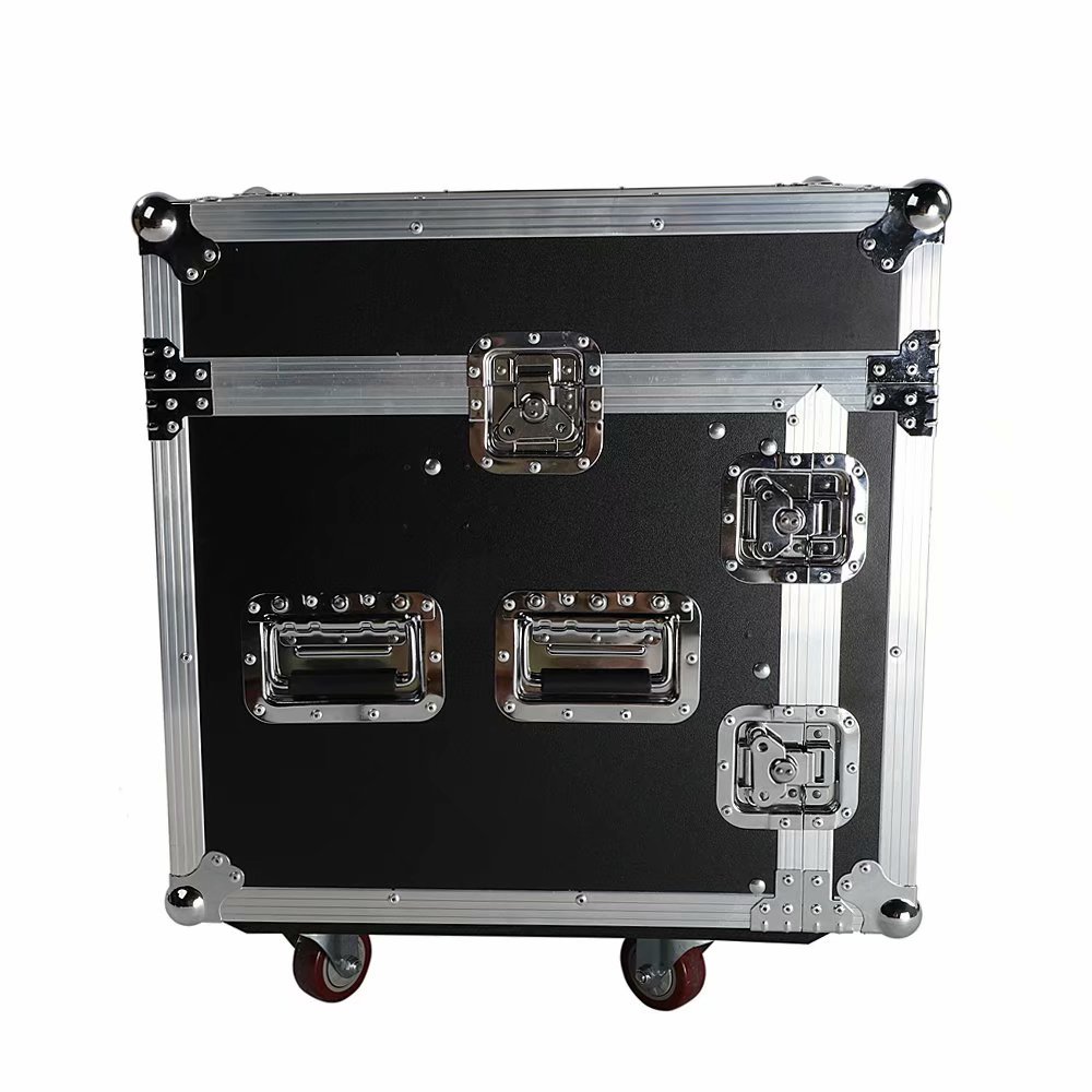 4U 8U 12 Space Rack Case with Slant Mixer Top DJ Mixer with