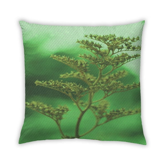 Ahgly Company Outdoor Square Contemporary Throw Pillow, 18 inch by 18 inch