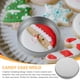 thumbnail image 5 of Interesante herramienta para hacer galletas, herramienta de decoración de pasteles, caja de dulces y galletas (plata), 2 uds., 5 of 6