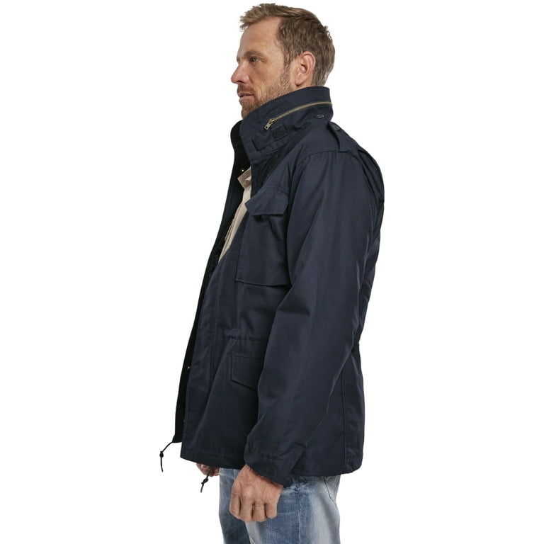 Brandit M65 Classic Field Jacket Navy Blue, Outdoors Military