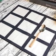 thumbnail image 4 of 30 Pieces Sublimation Blank 9 Panel Placemats Wedding Party Linen Cotton DIY Heat Transfer Print Placemat Dining Table Place Mat, 4 of 7