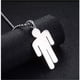 thumbnail image 3 of Billie Eilish pendant necklace in stainless steel, 3 of 5