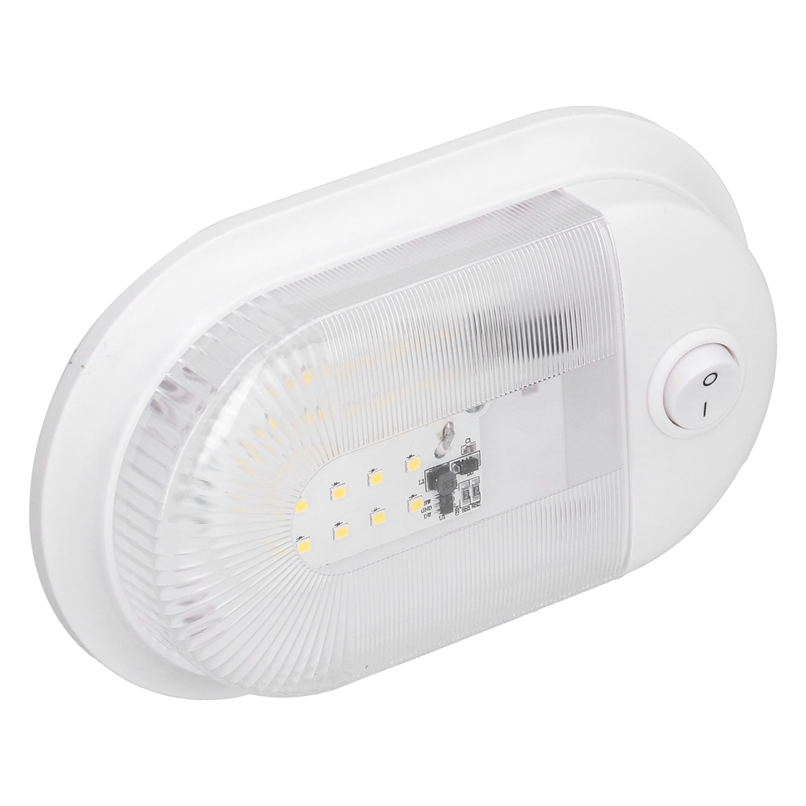 Domqga RV Dome Light Replacement,LED RV Ceiling Dome Light 360lm Dome