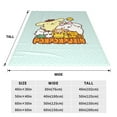 thumbnail image 7 of Gudetama Fleece Blanket Super Soft Cozy Throw Blanket 40"X30", Lightweight Fuzzy Comfy Flannel Blanket Warm Plush Throw Blankets For Couch, Sofa, Bed, 7 of 7