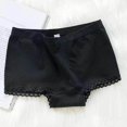 thumbnail image 2 of BLVB Womens Cotton Briefs Ladies High Waisted Lace Stretch Underwear Breathable Comfortable No Show Panties, 2 of 3
