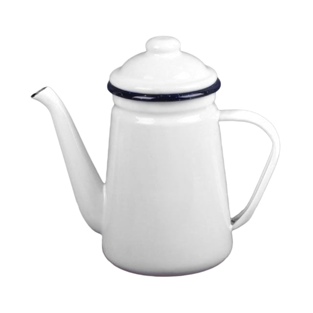 Tetera esmaltada para estufa Sunnimix 1,1 L Blanco