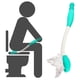 thumbnail image 2 of Toilet Self Wipe Aids Long Reach Wiper Tissue Grip Helper Paper Holder For Elder GuanGuan, 2 of 4