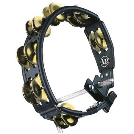 UPC 731201412810 product image for Latin Percussion LP179 Cyclops Mountable Tambourine  Black w/ Dimpled Brass Jing | upcitemdb.com