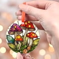 thumbnail image 4 of Ornament Window Hanging, Mushroom Leaves Suncatcher for Doors Home Sun Catchers Decoration and Christmas, Mother's Day Birthday Gifts for Women, Men, and Mom, 2025, Seasonal, 4 of 5