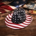 thumbnail image 7 of Luoshdecor Patriotic Cowboy Hat, Red White Blue Star Cap 250th Anniversary, Independence Day Decor Gift for Man Women, 7 of 7
