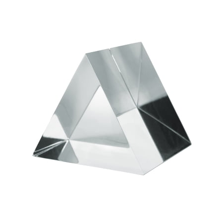 Equilateral Prism  2  (50mm) Length  2  (50mm) Faces - Triangular  60 Degree Angles - Polished Acrylic - Excellent for Physics  Light Refraction & Wavelength Experiments  Photography - Eisco Labs price history on PriceWatchPro