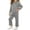 Gray, variant on Cethrio Girls Knitted Outfit Sets, Fall 2 Piece Long Sleeve Casual Girls' Clothing Sets Pink Size 6