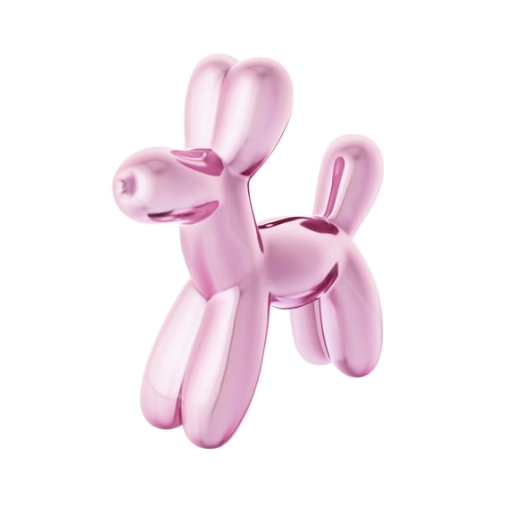Balloon Dog Bank Pink