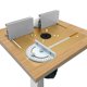 thumbnail image 4 of Router Table Insert Plate Aluminum Alloy Wood Milling Flip Board Trimming Machine Engraving Auxiliary Tool Woodworking Benches, 4 of 4
