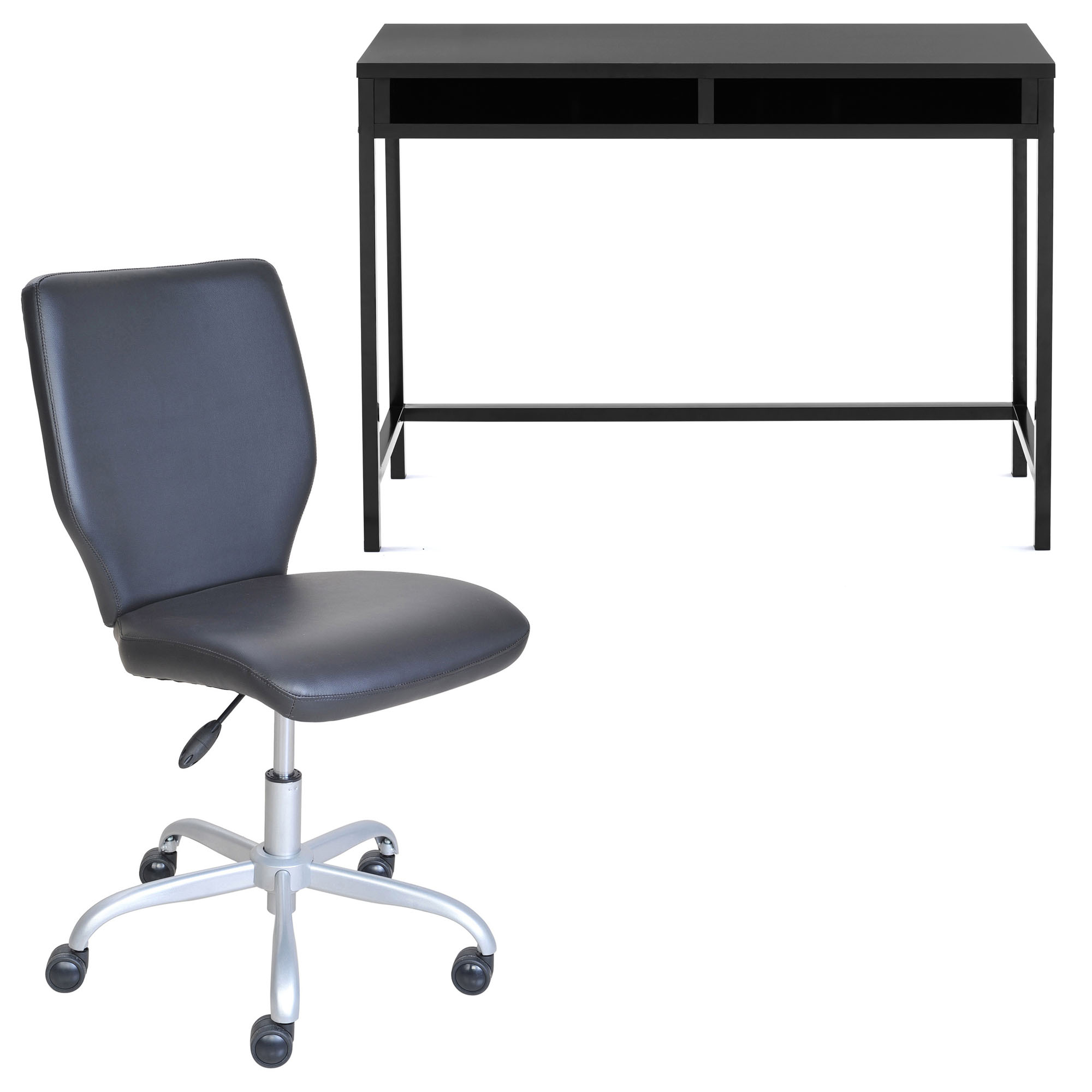 Mainstays Sumpter Park Student Office Desk with 2 Drawers and Mainstays