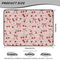 thumbnail image 7 of Qpednta Cherry Bow Cargo Mat 29"x39" All Weather Trunk Liner for SUV Car, Premium Non-Slip Polyester Carpet Machine Washable Stain Resistant Rear Cargo Protector for Daily & Outdoor Use, 7 of 7
