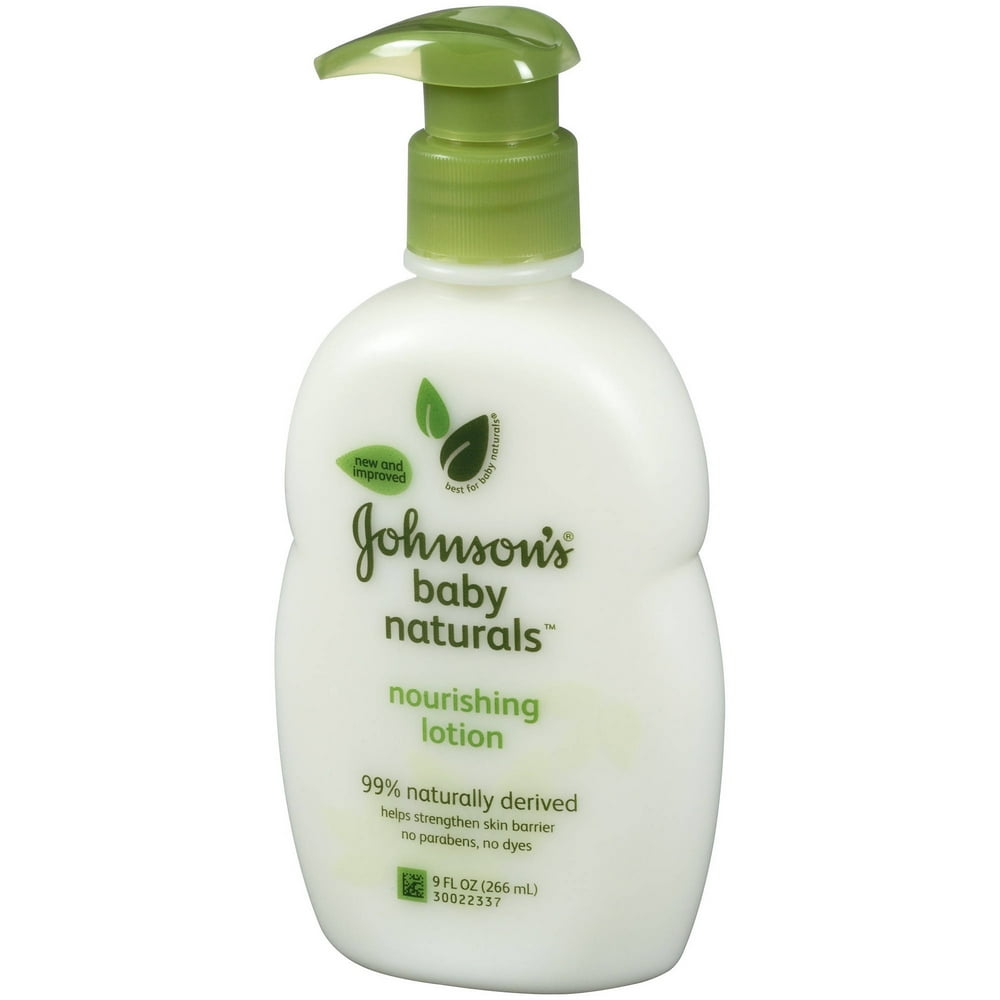 Johnson's Natural Nourishing Baby Lotion, 9 Ounce