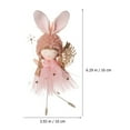 thumbnail image 2 of CRILSTYLEO 2Ud Adornos Navideños Con Falda De Tela Para En Interior Y Exterior, 2 of 8