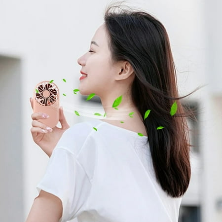 

Feledorashia Handheld Fan Beauty Mirror Mini Fan Rechargeable Low Noise Handheld Fan Outdoor Travel Indoor Office And Home Use on Clearance