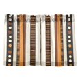 thumbnail image 7 of Yayeee Kitchen Curtains Tier Pair Light Filtering 27"x36" Rod Pocket Short Cafe Window Panel, Abstract Dots, 7 of 7