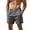 Gray, variant on OIOLOYJM Mens Casual Shorts 7 inch Elastic Waist Drawstring Stretch Quick Dry Lightweight Swim Trunks Summer Beach Vacation Breathable Board Shorts Khaki L