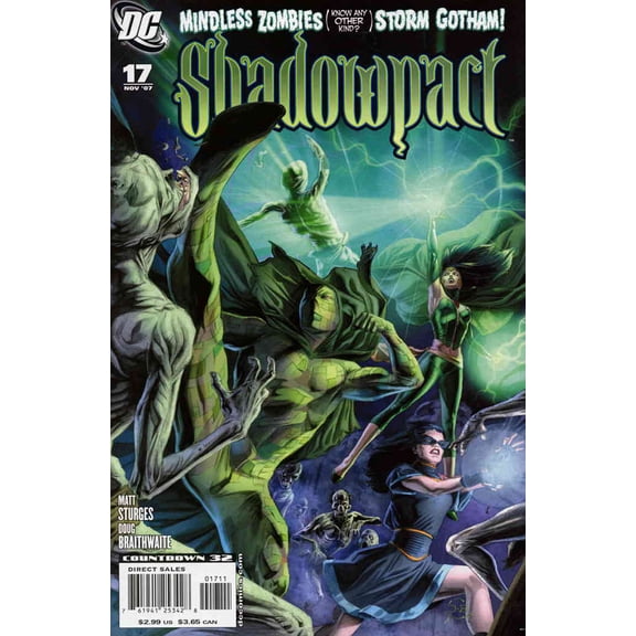 Shadowpact #17 VF ; DC Comic Book