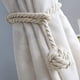 thumbnail image 2 of Un par de soportes de clips de cuerda de cortina tejidos a mano Ormromra LN-1031, 2 of 8