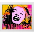 thumbnail image 2 of Stephen Chambers 14x12 White Modern Wood Framed Wall Art Titled - Fabulous, 2 of 6