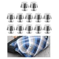 thumbnail image 3 of GUOOL 10/12Pcs Rivets Studs s Zinc Alloy Dog Collars Garment DIY Leathercraft Feet 12Pcs, 3 of 8