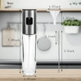 thumbnail image 5 of Olive Oil Sprayer Mister for Cooking Oil Spritzer Spray Bottle for Cooking Oil Mister Sprayer for Air Fryer Mini Kitchen Gadgets for Frying,BBQ,Salad,Baking,Roasting, 5 of 8