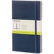 thumbnail image 1 of Cuaderno Clásico Moleskine Tapa Dura Grande 5 x 8.25 Liso Azul Zafiro 240 Páginas, 1 of 3