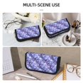 thumbnail image 5 of Bingfone flower crystal Skull Print Pencil Case Large Capacity Pencil Pouch Pen Bag Office Stationery Organizer Multifunctional Pencil Bag for Women & Men, 5 of 6