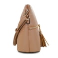 thumbnail image 3 of SG SUGU Bolso bandolera Lunar ligero de cúpula mediana con borla | Bolsillo con cremallera | Correa ajustable, 3 of 5