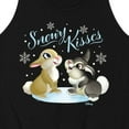 thumbnail image 3 of Disney Bambi - Christmas - Snowy Bunny Kisses - Men's Jersey Tank Top, 3 of 5