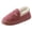 A Pink, variant on Women's Men's Corduroy House Slippers Memory Foam Fuzzy Slip on Winter Warm Close Back Fluffy Bedroom Shoes