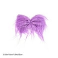 thumbnail image 3 of Long Haired Christmas Bow Candy Color Tree Ornaments DIY Party Decorations Cute Christmas Decor Handmade Holiday Accessories, 3 of 5