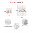 thumbnail image 7 of Easter Gnomes Kitchen Dish Towels for Drying Dishes Set of 4, Eggs Rabbit Spring Daisy Floral Colorful Stripes Waffle Weave Microfiber Hand Tea Bathroom Towels Quick Dry & Absorbent Towel 12x12, 7 of 7