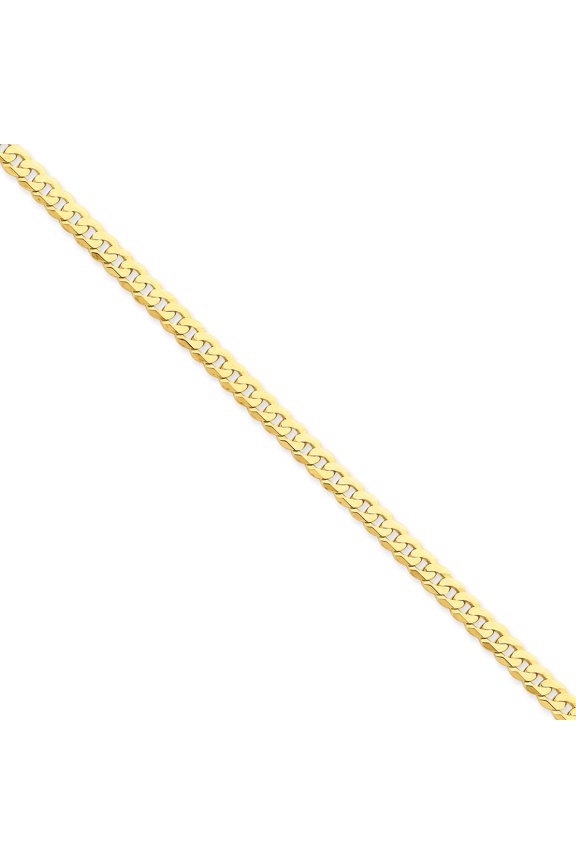 Beautiful 14k 4.75mm Beveled Curb Chain