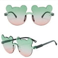 thumbnail image 4 of ZACPNCV Cute Kids Sunglasses Girl Multiple Shaped Sunglasses UV400 Kids Eyewear Green 2-12 Years, 4 of 5