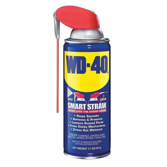 WD-40 Smart Straw (CARB Compliant), 11 oz Aerosol, 12/Case (1 Package)