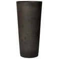 thumbnail image 2 of Exlonjet Garden Products, 13 by 28-Inch, Dark Charcoal Marble S32DCM Contempo Tall Round Planter, 2 of 5
